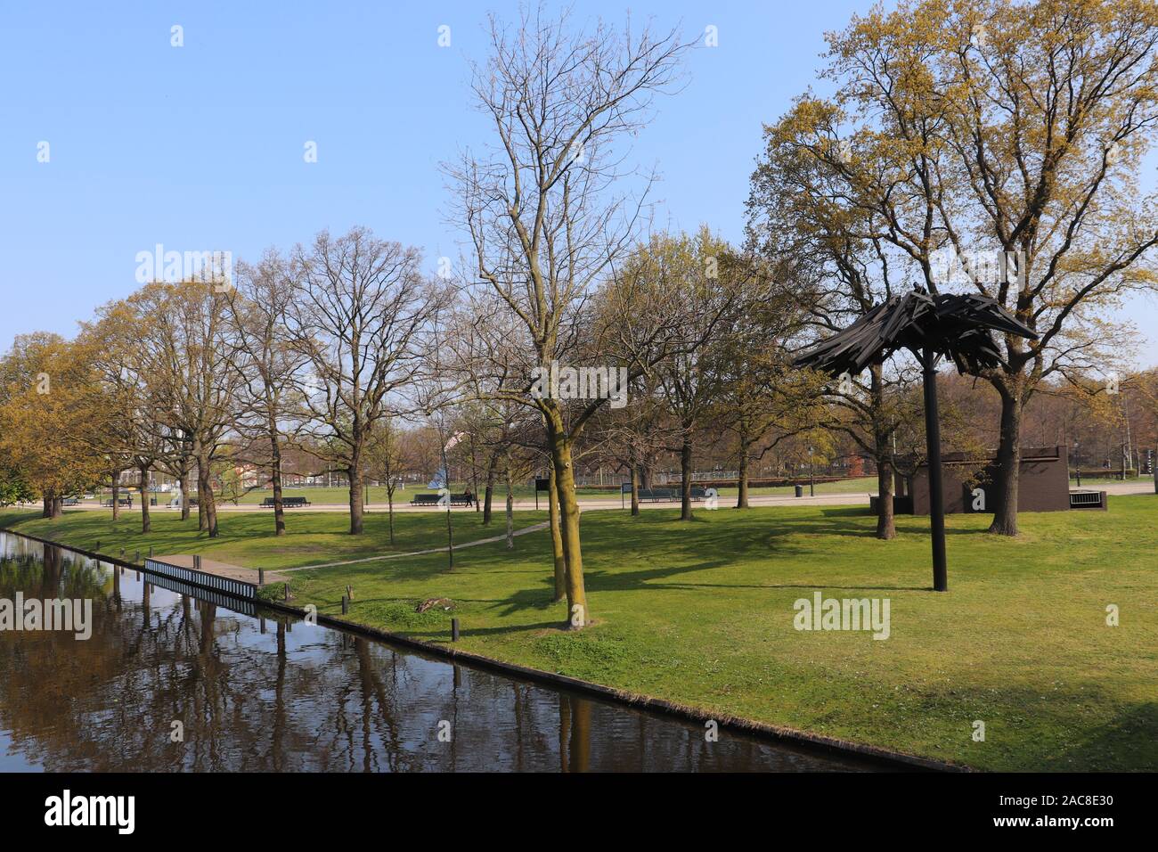 Einer der schönsten Parcs in Den Haag, Holland Stockfoto