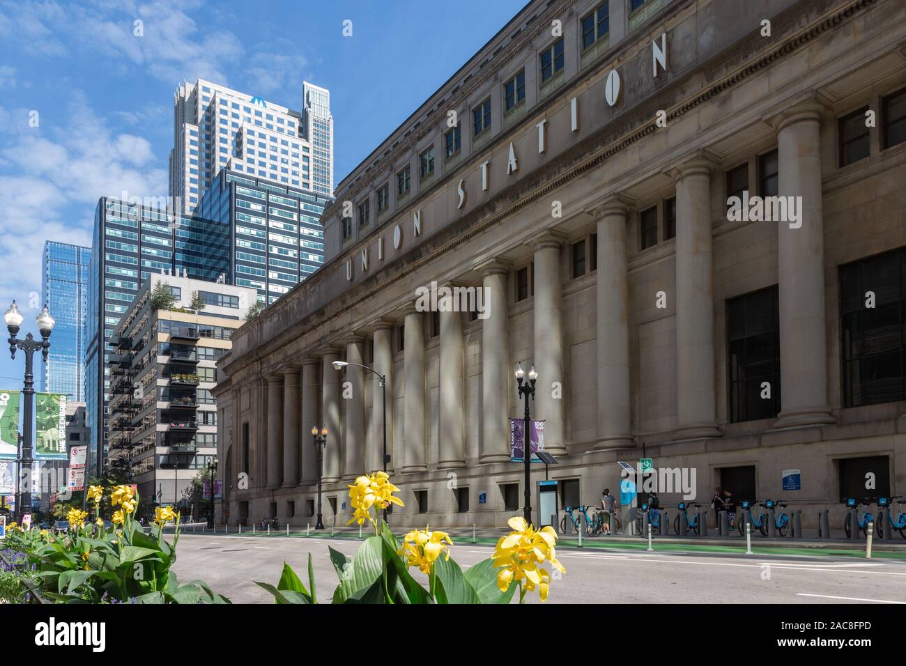 Union Station, Chicago, Illinois, USA Stockfoto