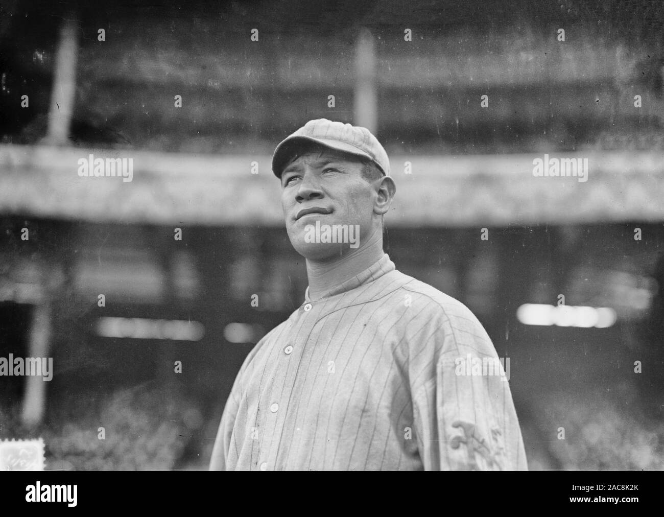 Jim Thorpe, New York NL, at Polo Grounds, NY (Baseball) - 1913 Stockfoto