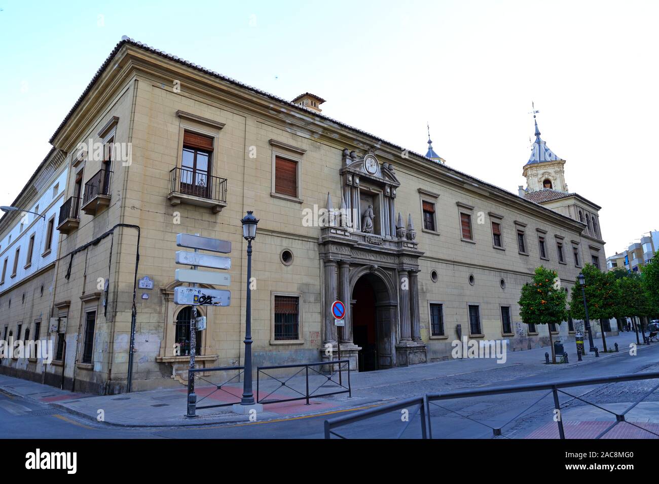 Kloster St. Jerome Spanisch (Monasterio de San Jeronimo), eine Römisch-katholische Kirche und Kloster Hieronymite in Granada, Spanien. Stockfoto