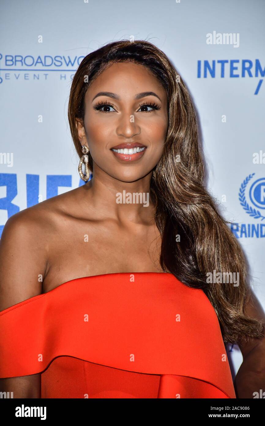 London, Großbritannien. 1. Dez 2019. Toni Ton nimmt an der 22. British Independent Film Awards am Old Billingsgate am Dezember 01, 2019 in London, England. Bild Capital/Alamy leben Nachrichten Stockfoto