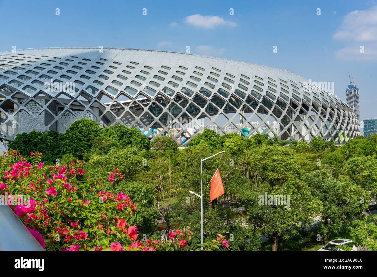 Shenzhen Sportzentrum Stockfoto
