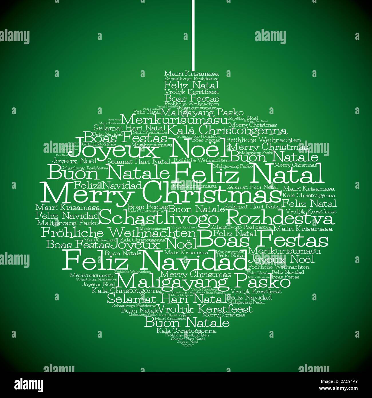 Frohe weihnachten auf niederländisch kaufen Alamy