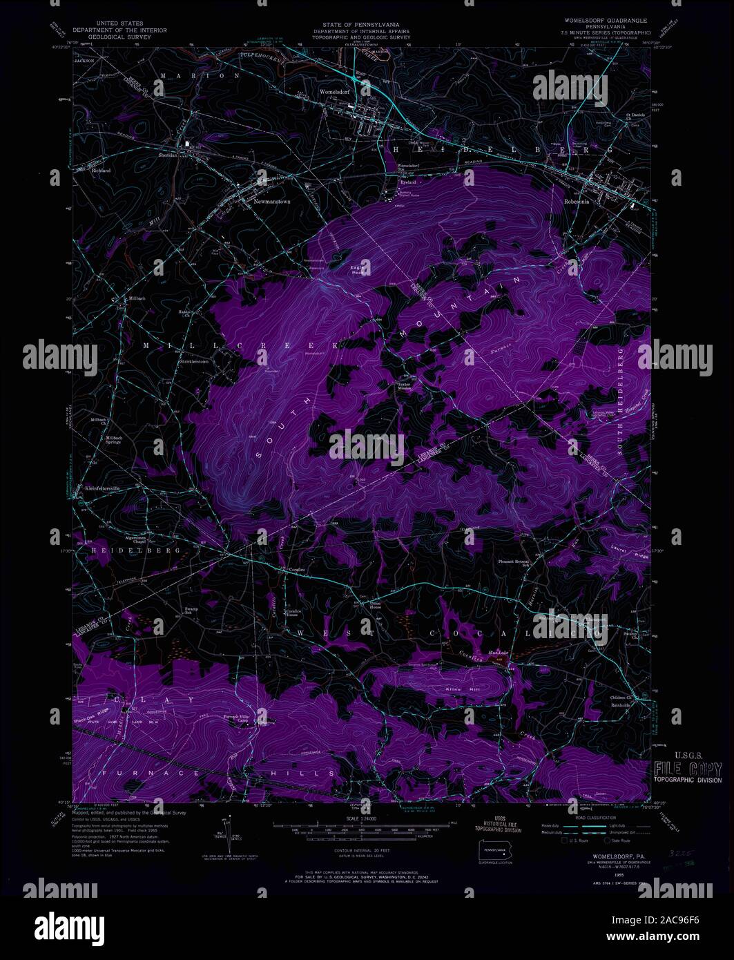 Mappa di womelsdorf Fotos und Bildmaterial in hoher Auflösung Alamy