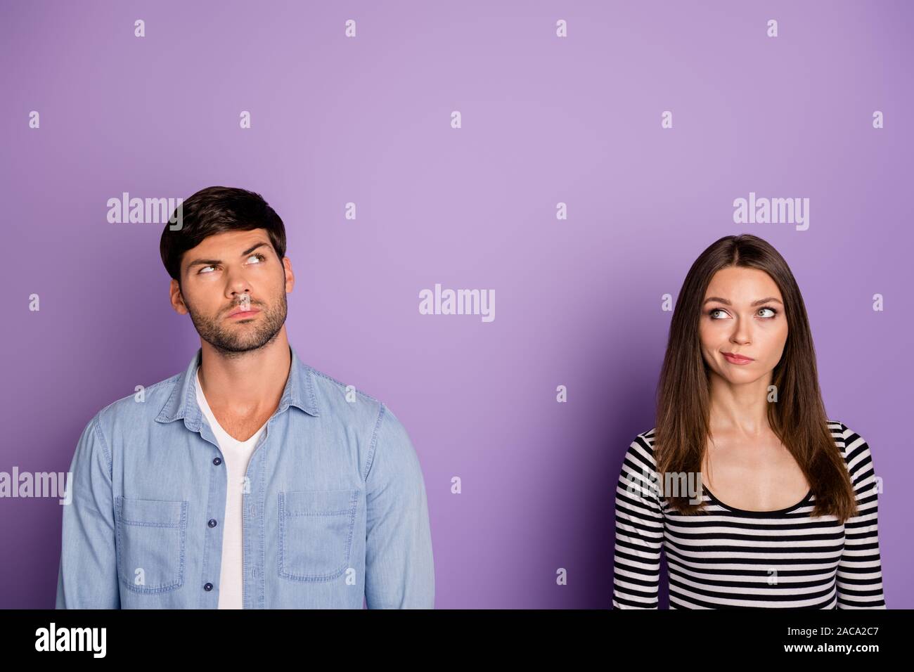 Zweifel an der freundschaft Stockfotos und bilder Kaufen Alamy
