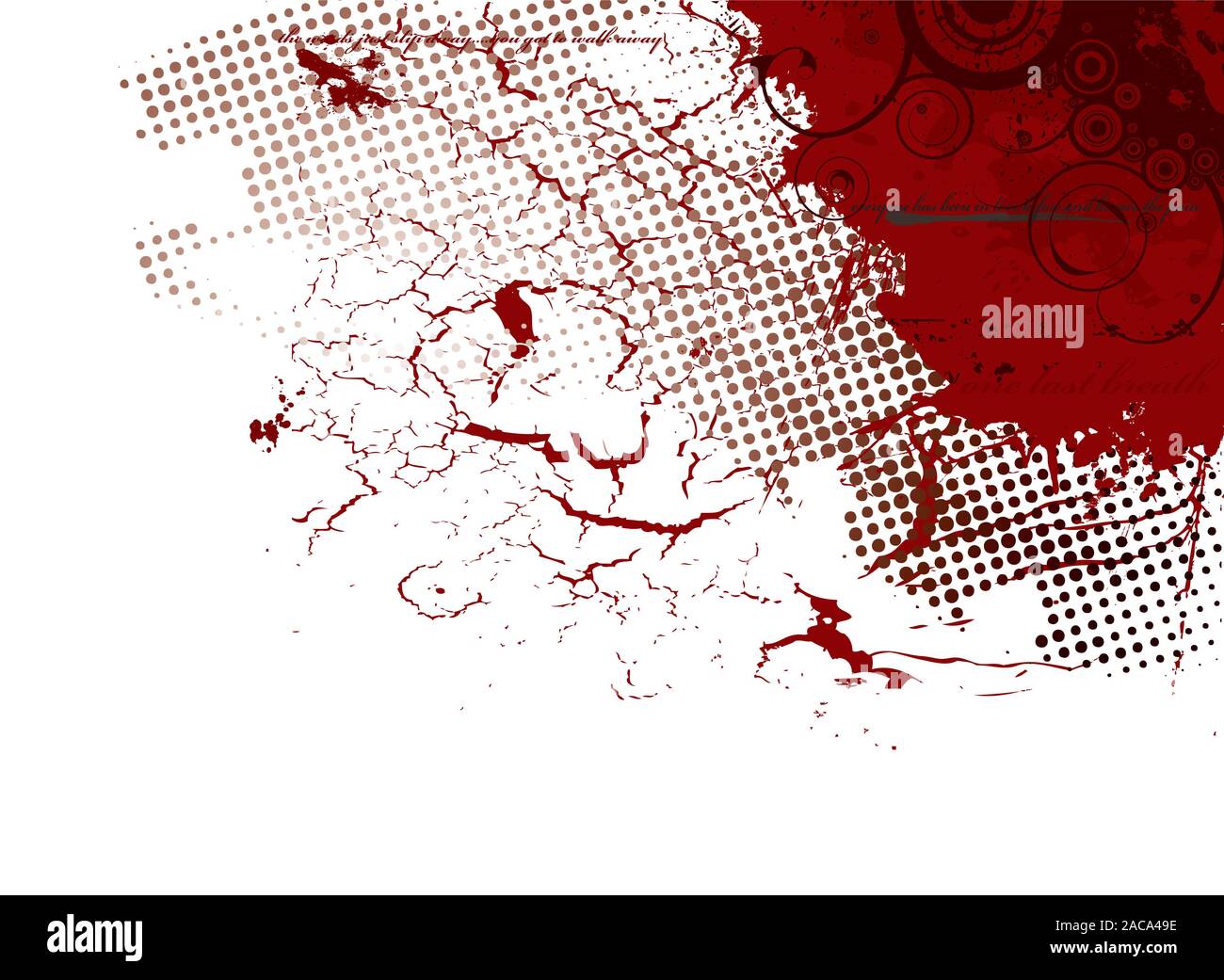 abstrakte Blut Stockfoto
