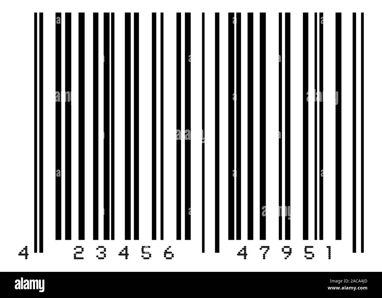 Barcode Stockfoto