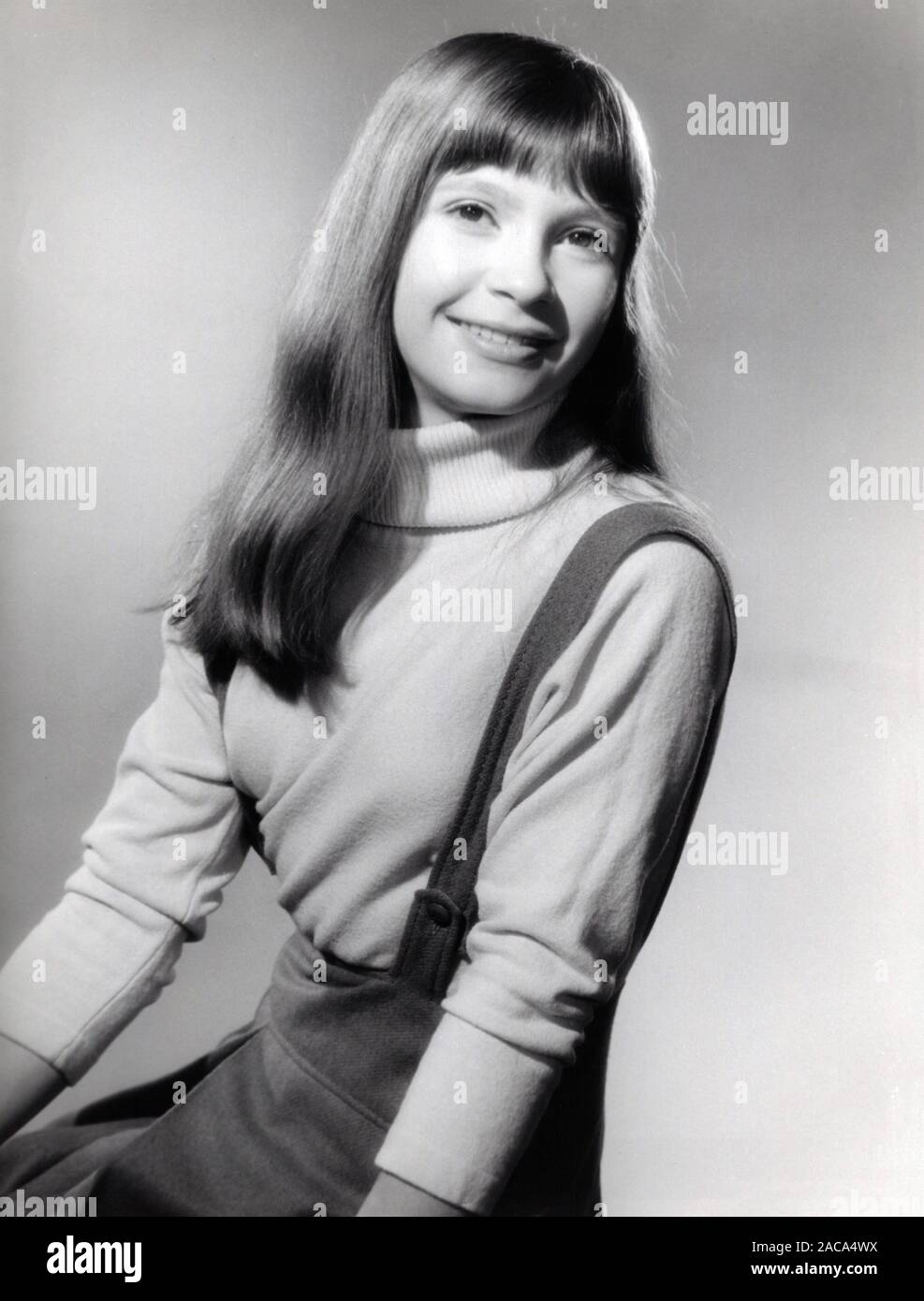 Susanne Uhlen, deutsche Plant als Teenager, Deutschland späte 1960er Jahre. Deutsche Schauspielerin Susanne Uhlen als Teenager, Deutschland Ende der 1960er Jahre. Stockfoto