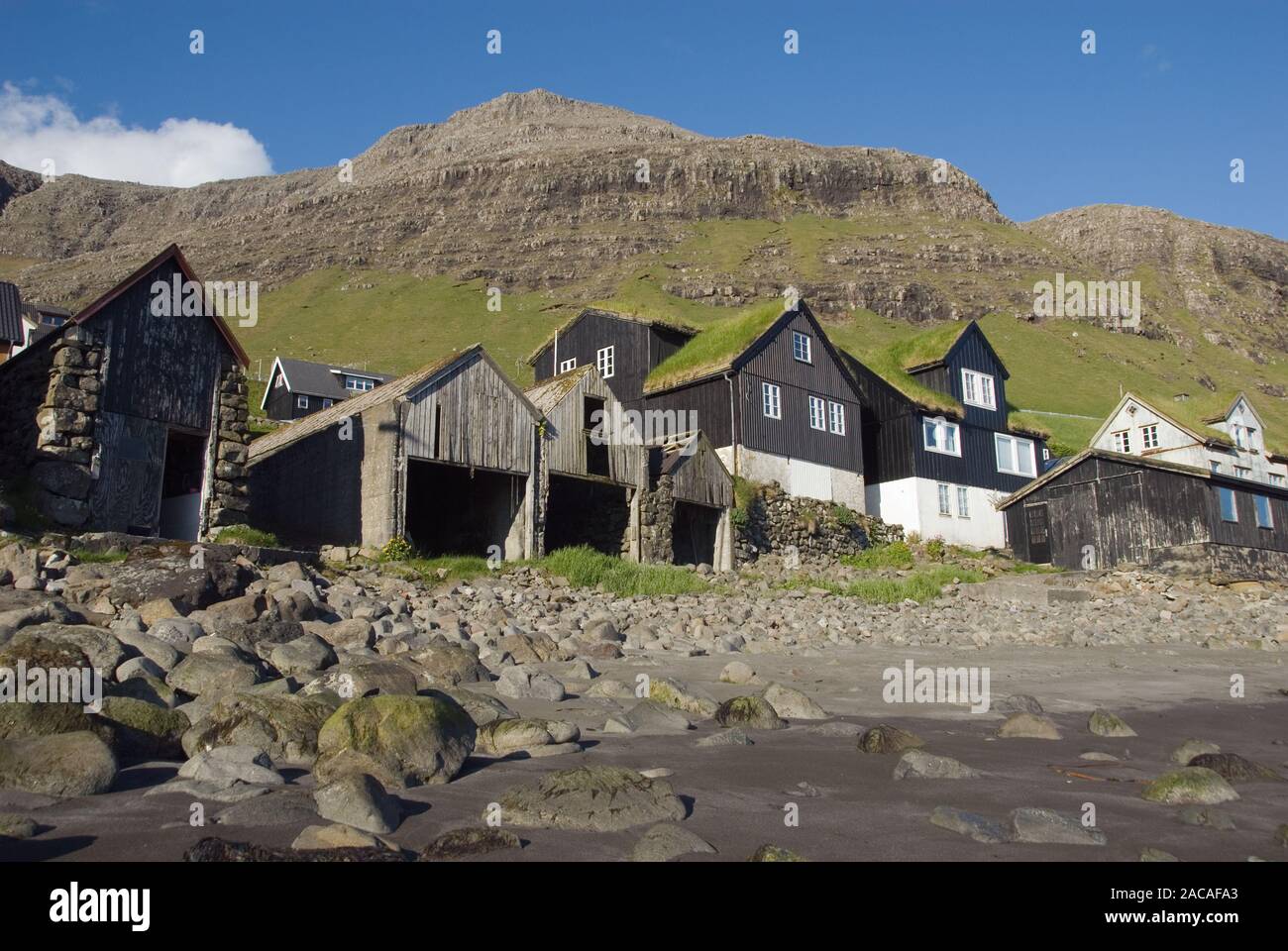 Bootshäuser Stockfoto Bootshäuser Stockfoto