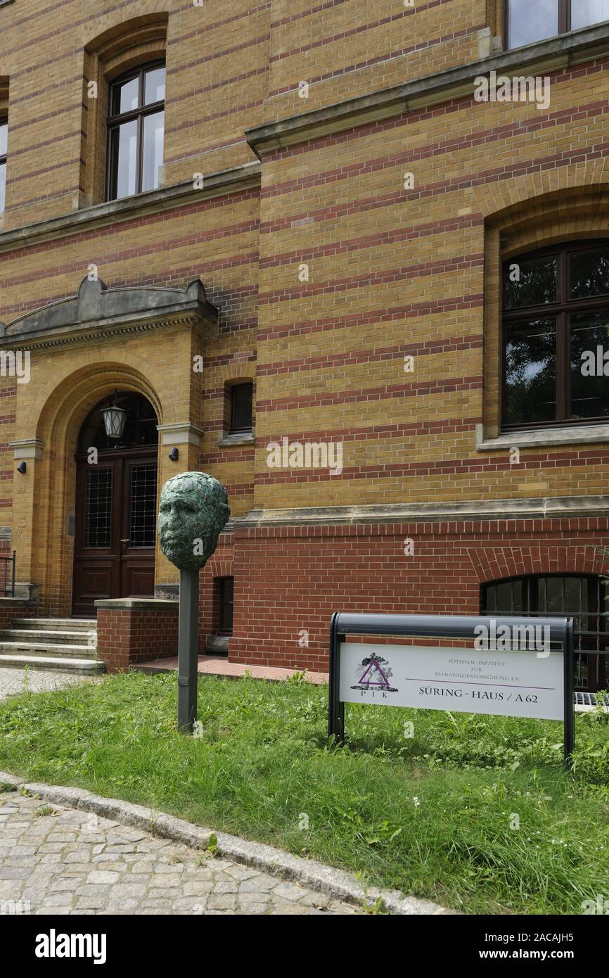 Eingang zum Institut für Klimafolgenforschung, PIK, Potsdam, Brandenburg Stockfoto