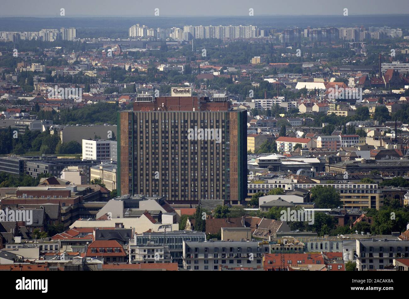 Bau der Berliner Charite Stockfoto