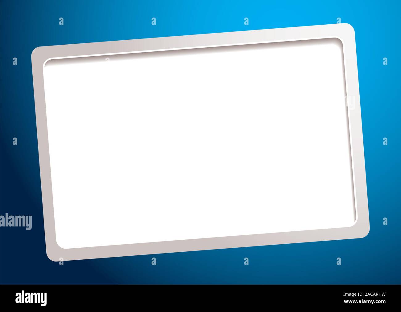 Paper Business card Template Stockfoto