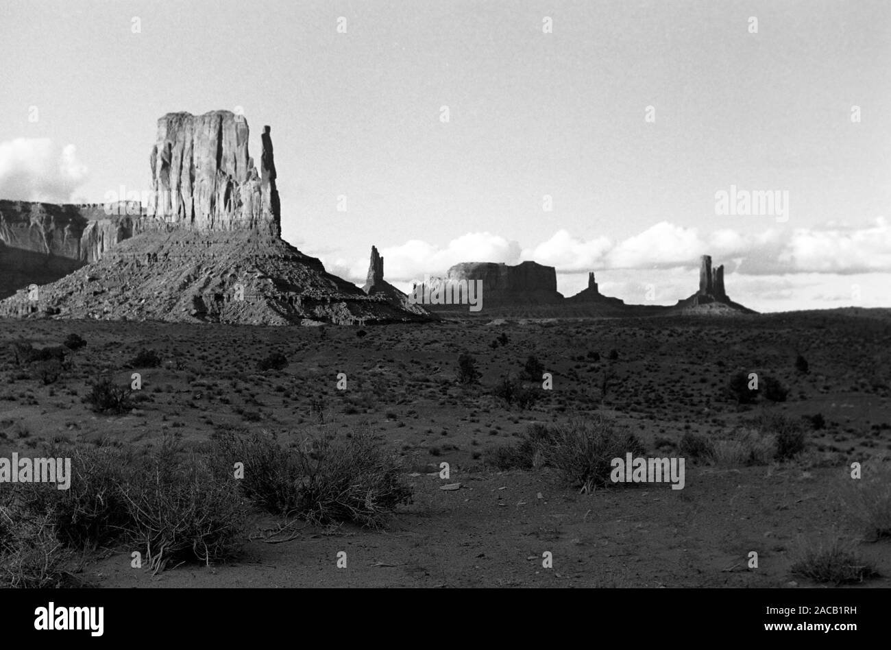 Monument Valley in Utah/Arizona, 1962. Monument Valley in Utah/Arizona, 1962. Stockfoto