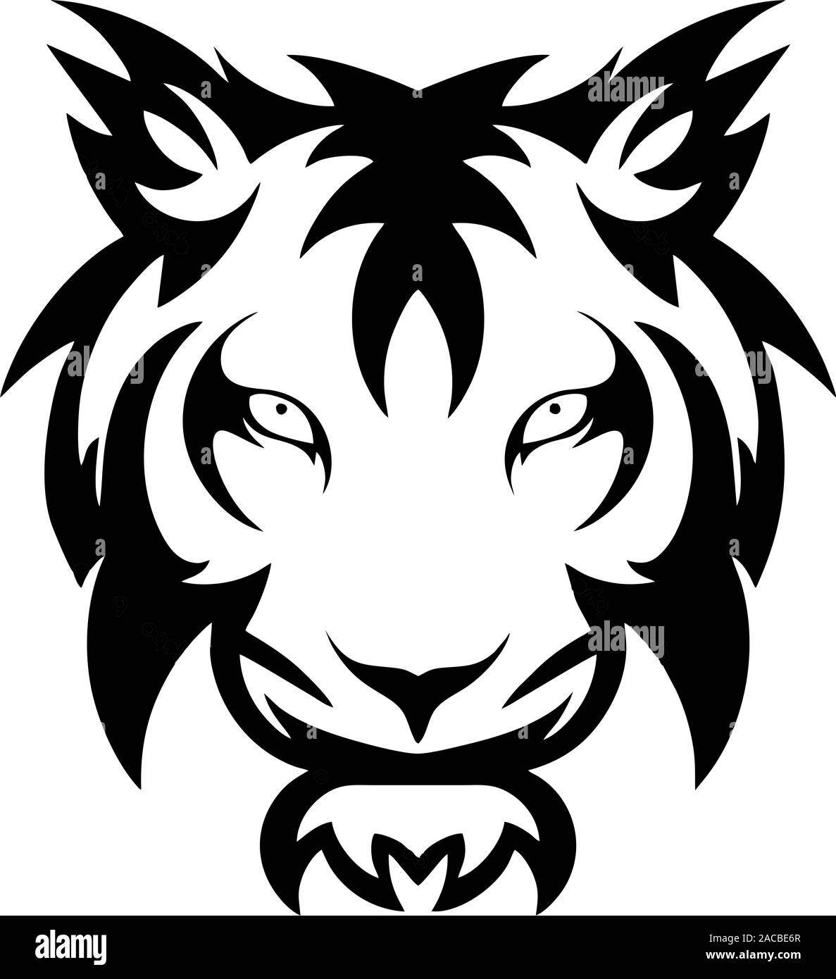 Tattoo Design im Vektor Stockfoto