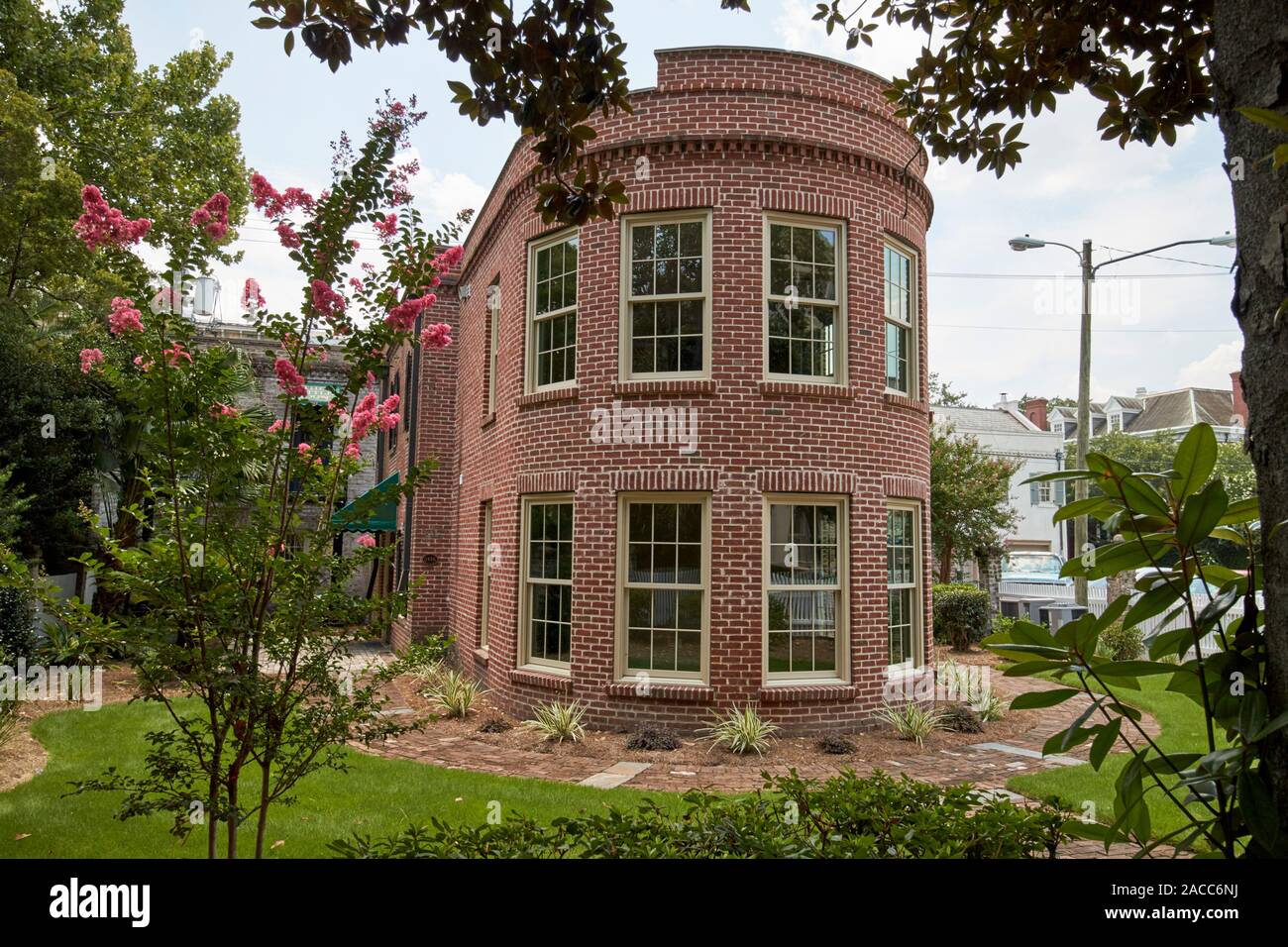 107 Osten Gordon Street Savannah Georgia USA Stockfoto