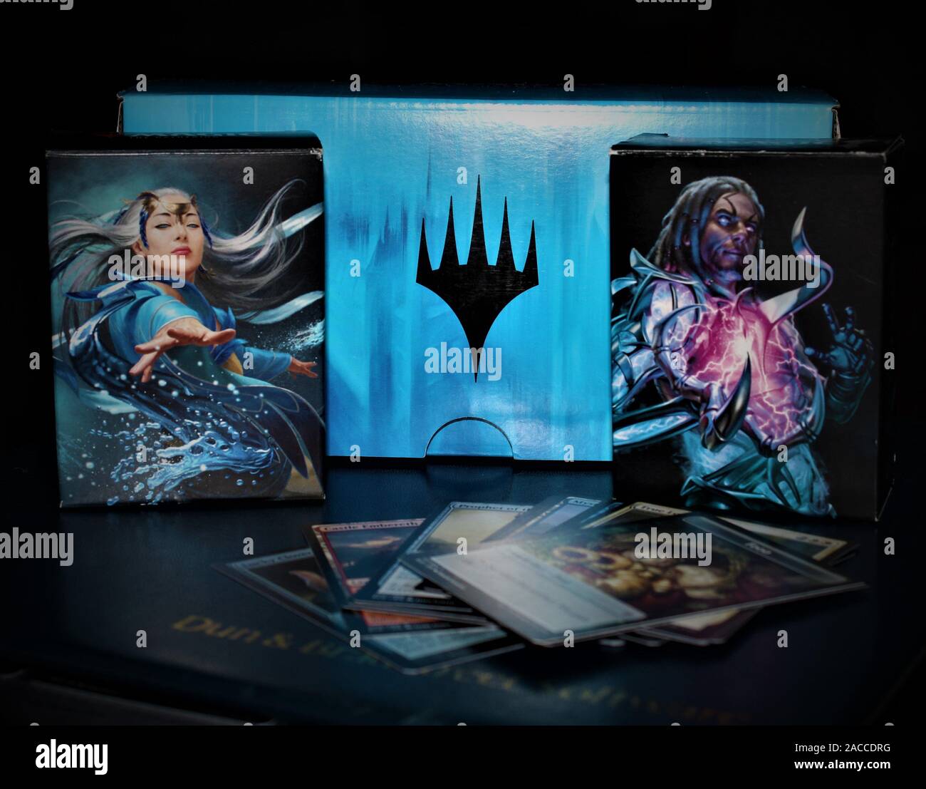 MTG Spiel TableTop Spiel Magic Decks Stockfoto