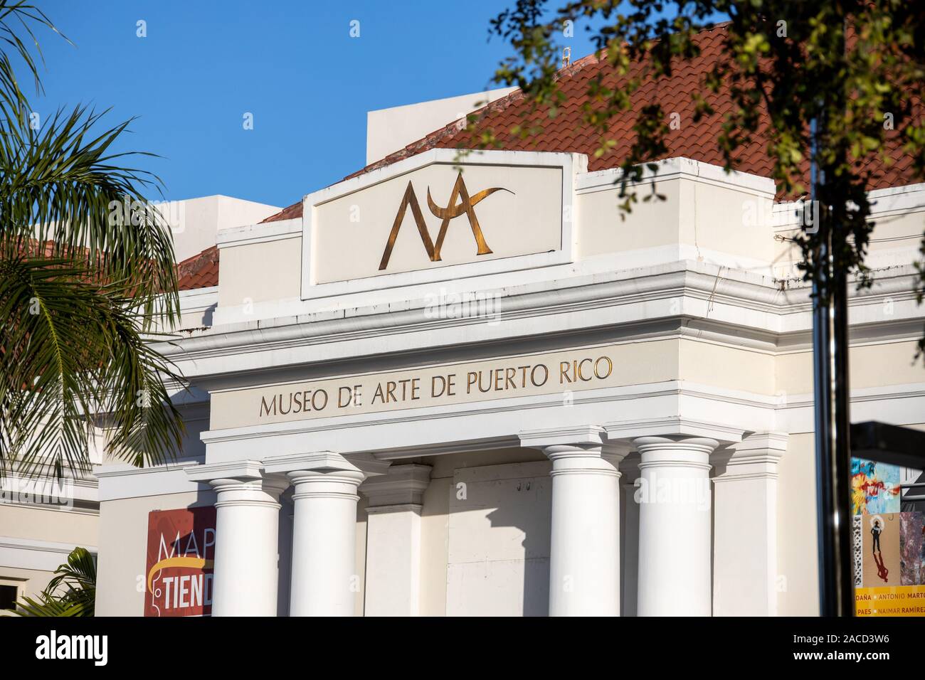 Museo de Arte de Puerto Rico, San Juan, Puerto Rico Stockfoto