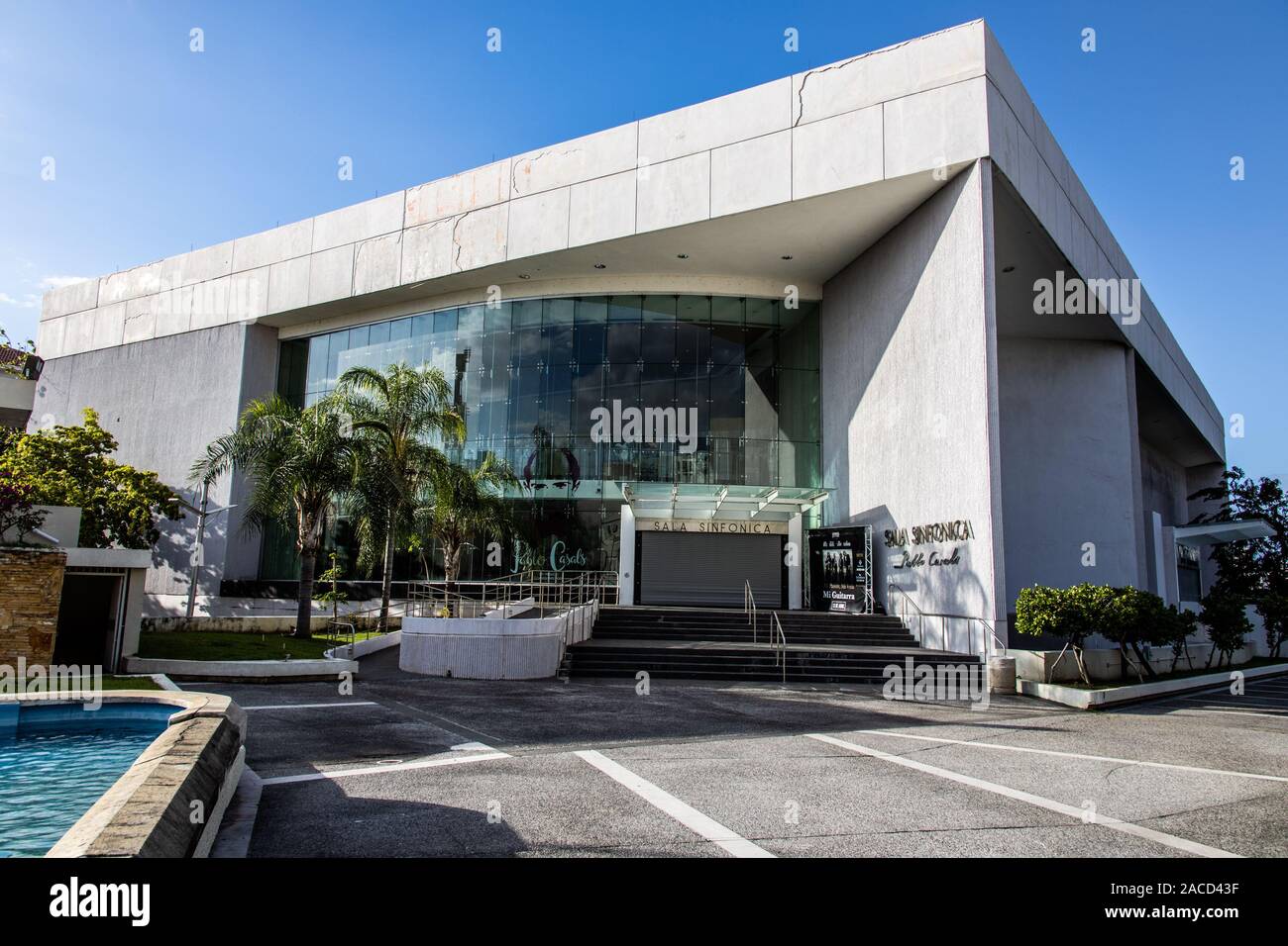 Symphony Hall, Sala Sinfonica, Luis A. Ferré Performing Arts Center, San Juan, Puerto Rico Stockfoto