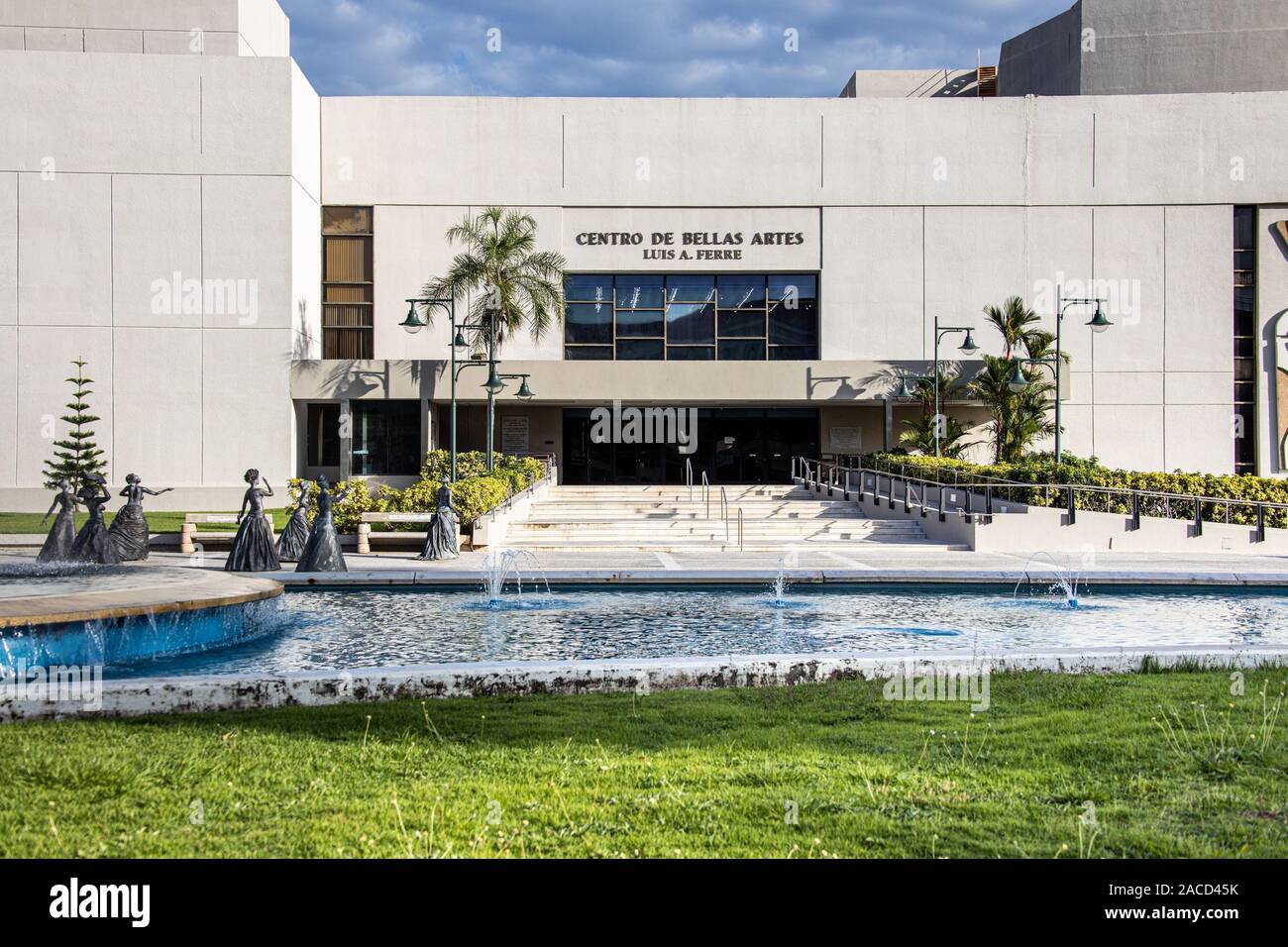 Luis A. Ferré Performing Arts Center, oder Centro de Bellas Artes Luis A. Ferré, Centro de Bellas Artes, San Juan, Puerto Rico Stockfoto