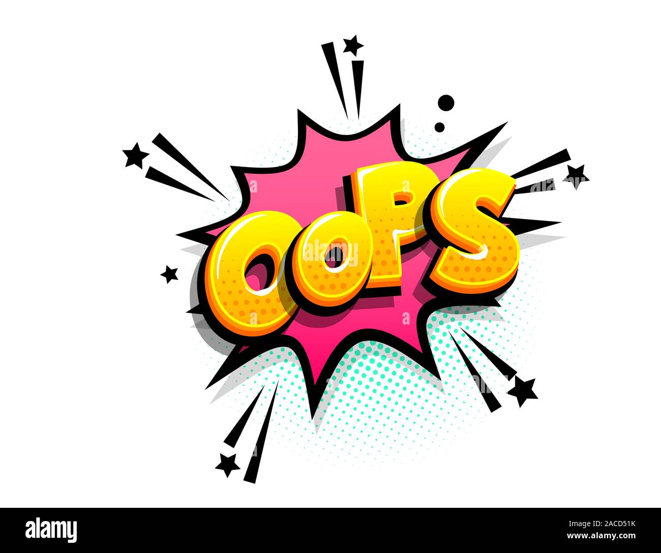 Comics text Werben phrase Verkauf pop art Stock Vektor