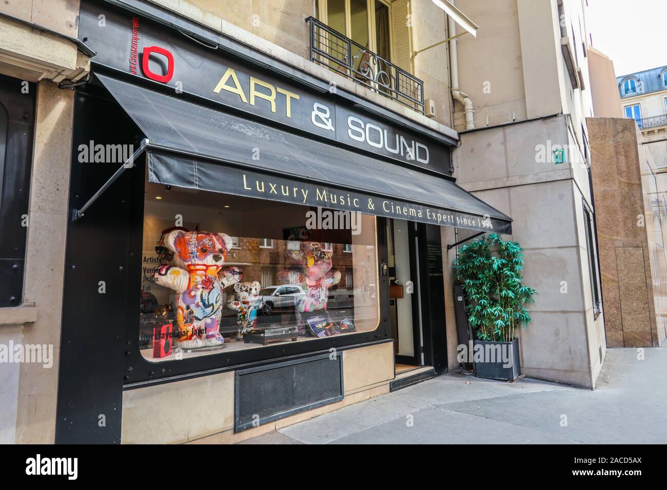 Kunst- und Tonladen Paris, Frankreich, Europa Stockfoto