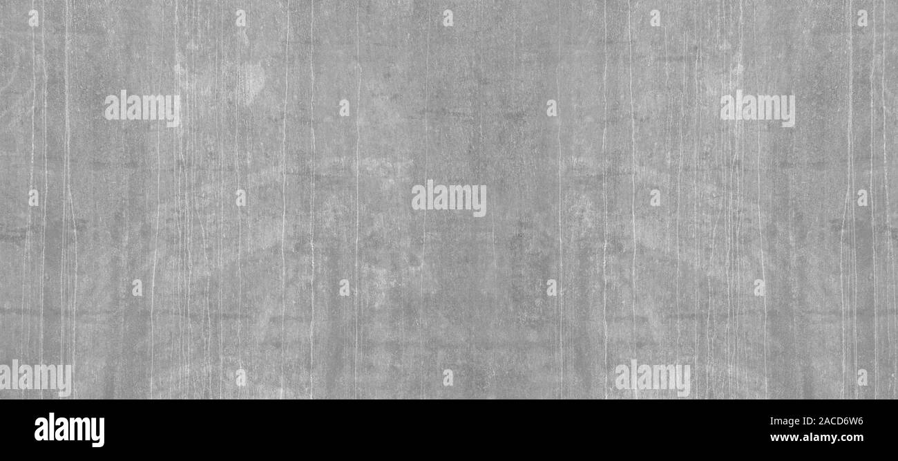 Graue Betonwand grunge breiten Hintergrund mit distressed Textur Stockfoto