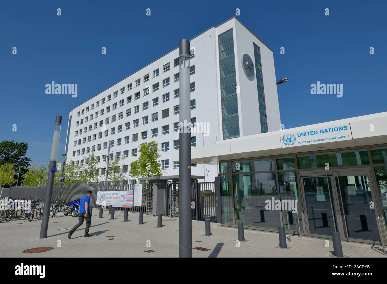 UNFCCC, der UN, Platz der Vereinten Nationen, Bonn, Nordrhein-Westfalen, Deutschland Stockfoto