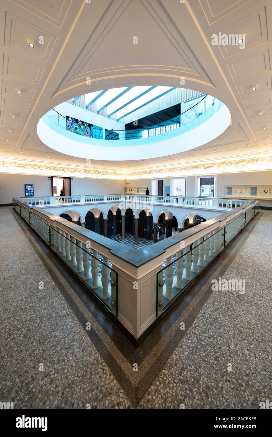 Neue wiedereröffnet Aberdeen Art Gallery nach Sanierung neuer Boden in Aberdeen, Schottland, UK hinzufügen Stockfoto