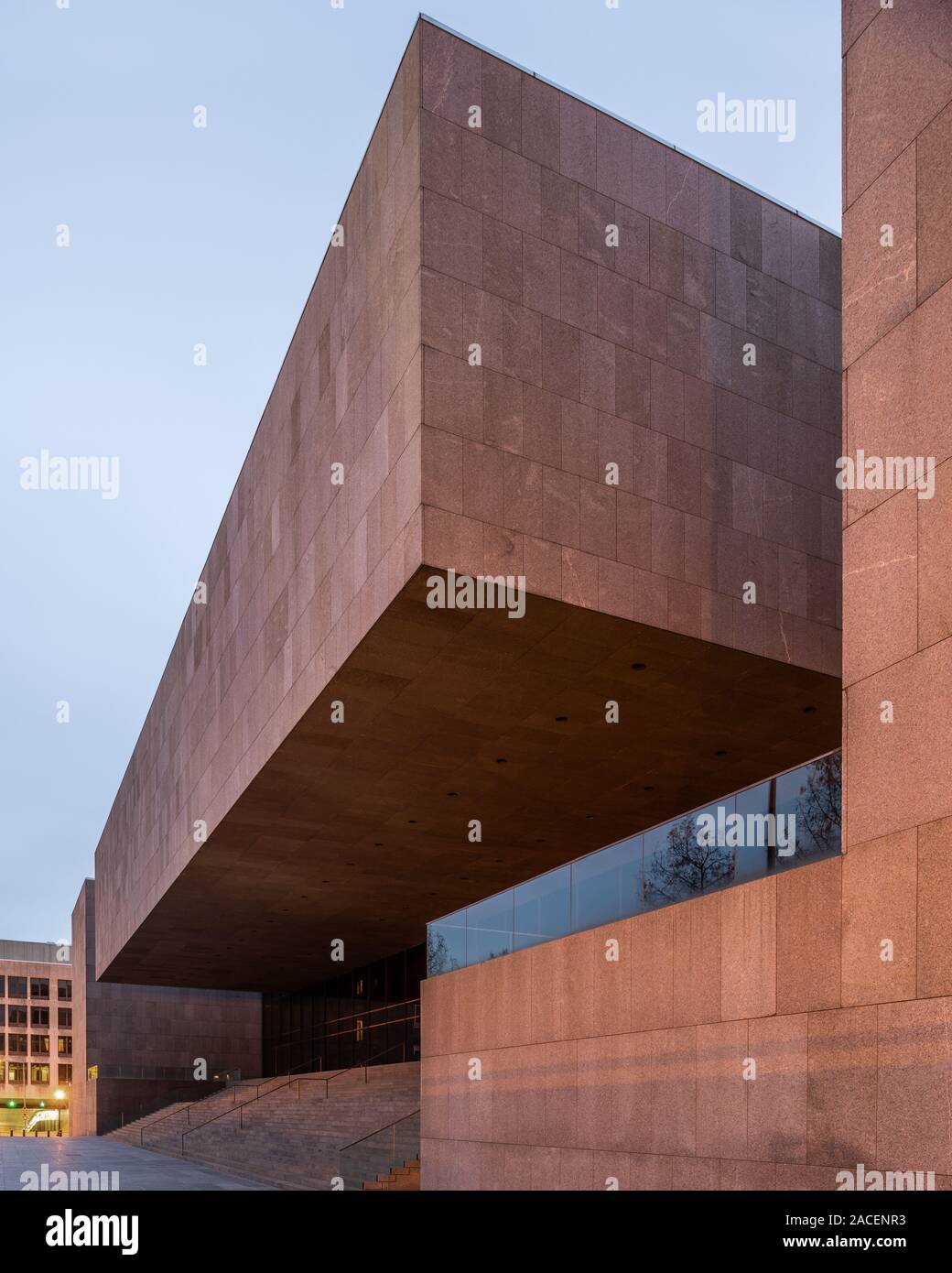 United States Steuern Gericht Gebäude, das von Victor Lundy Stockfoto