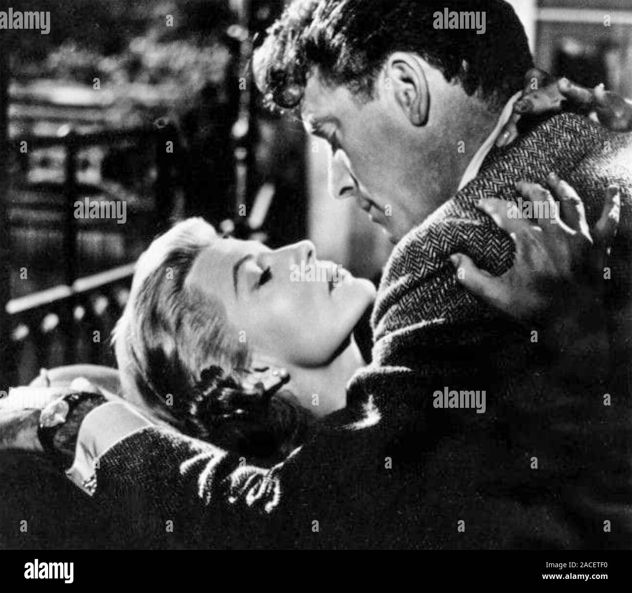 SEPARATE TABELLEN 1958 United Artists Film mit Bürette Lancaster und Rota Hayworth Stockfoto