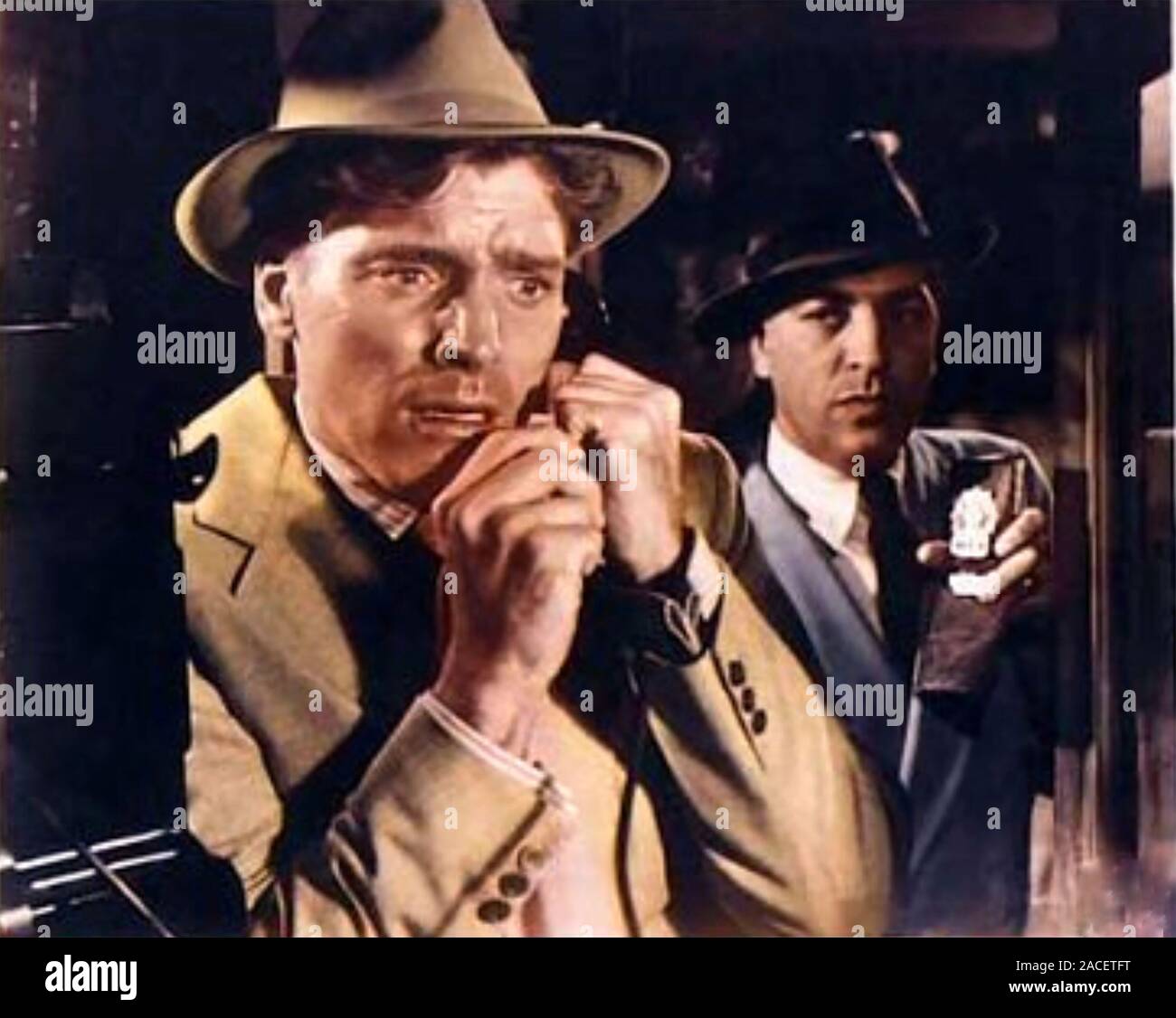 Es tut uns leid, Sie haben die falsche Nummer 1948 Paramount Pictures Film mit Burt Lancaster auf der linken und John bromfield Stockfoto