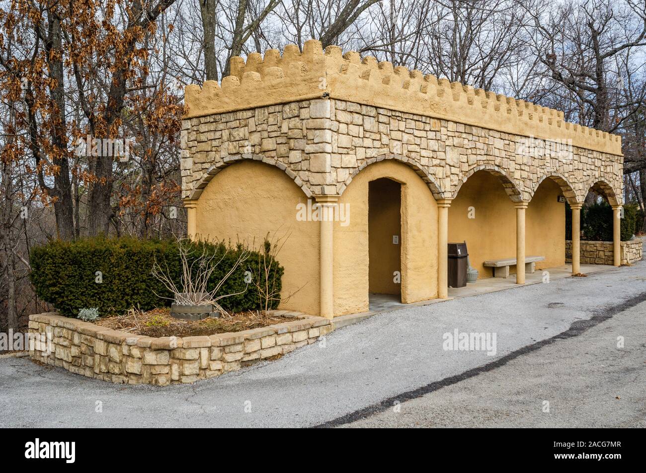 Passion Play in Eureka Springs Stockfoto