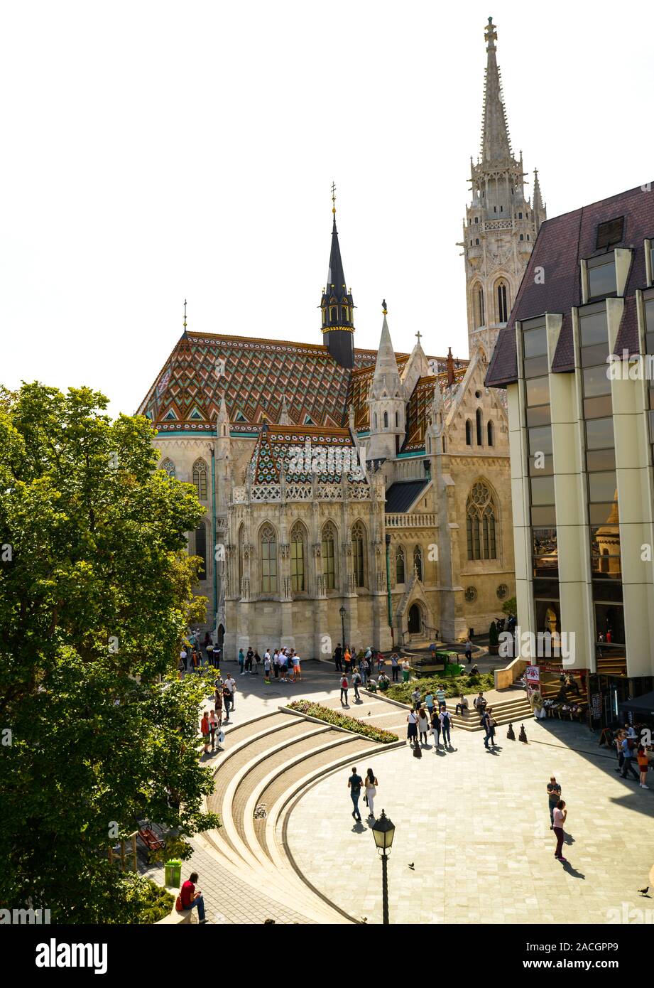 Matthias Kirche Stockfoto