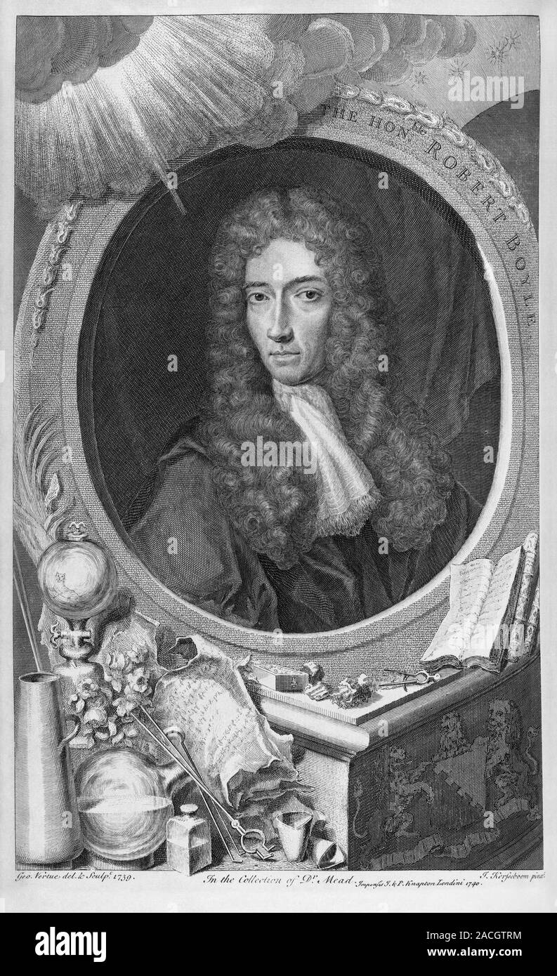 Robert Boyle (16271691), irischer Chemiker. Boyle wurde in Lismore