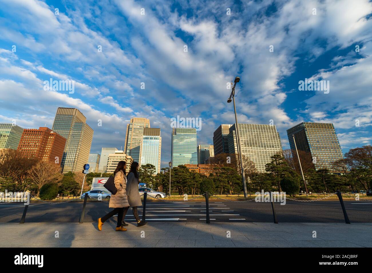 TOKYO, Japan - 24. März 2019: urbane Leben in Tokyo City, Japan Stockfoto