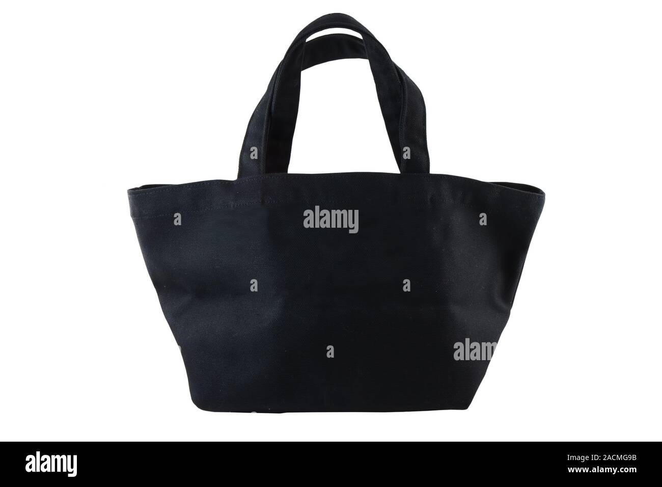 Schwarz Shopping Bag Stockfoto