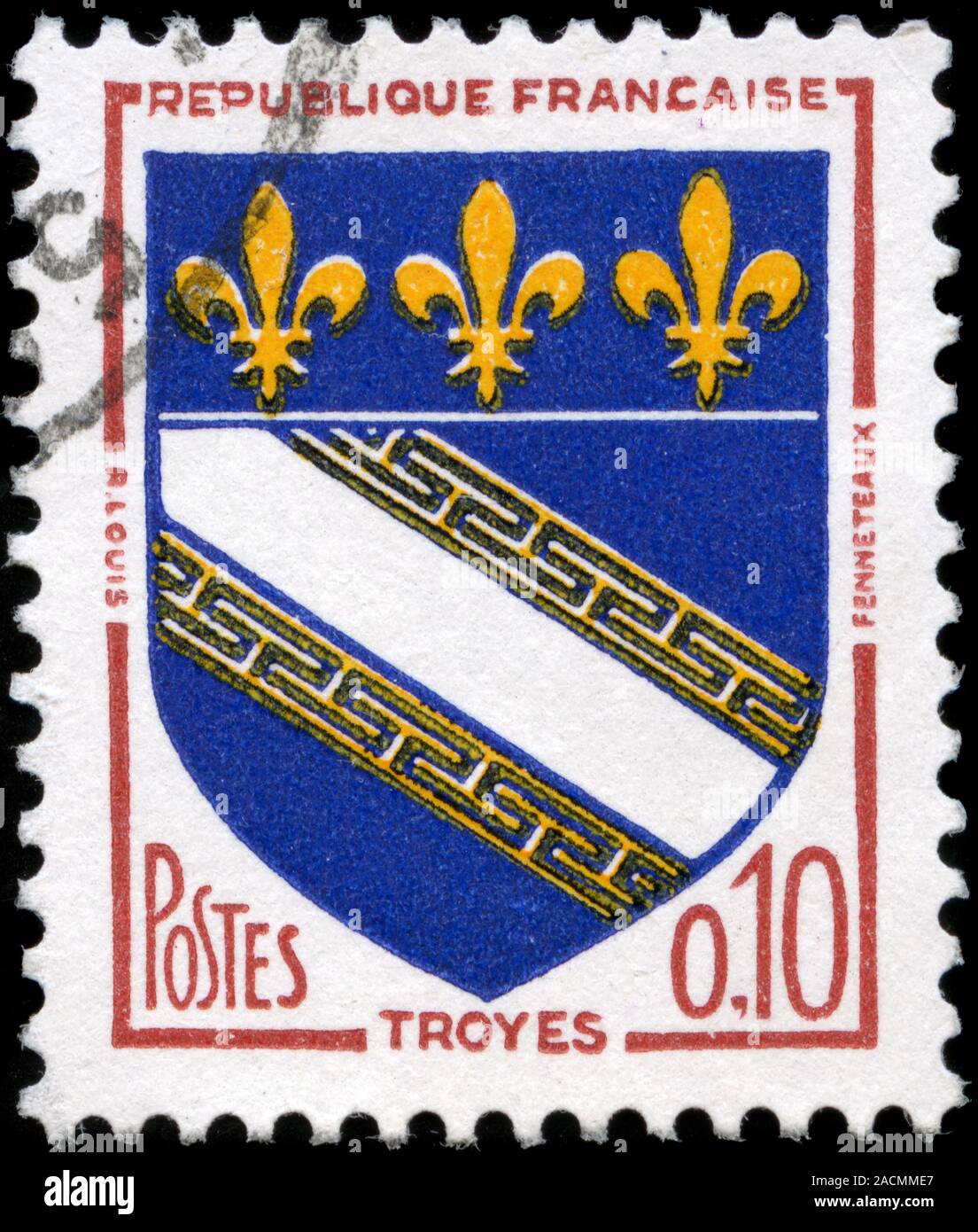 Troyes Stockfoto