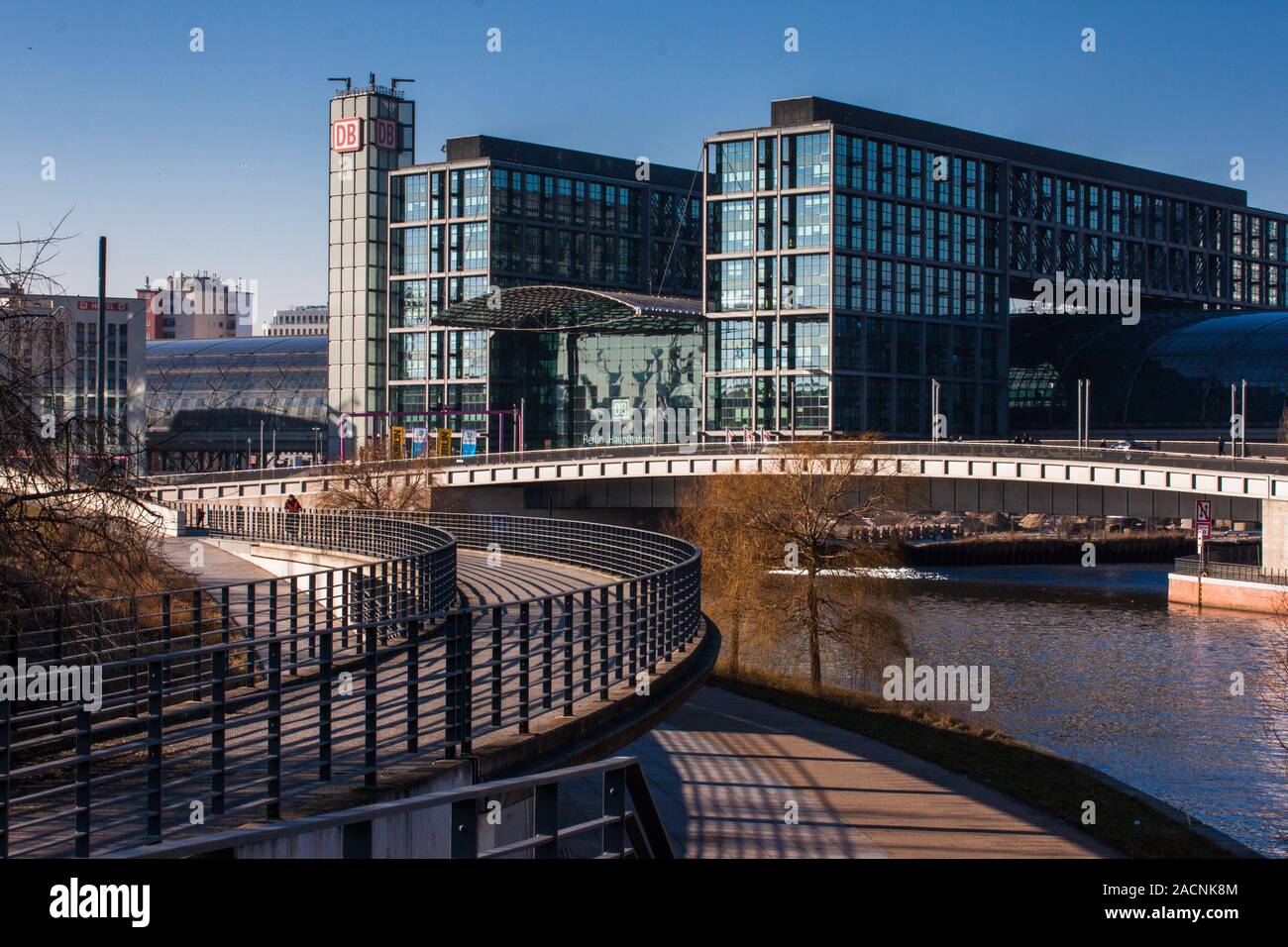 Berlin Hauptbahnhof Stockfoto