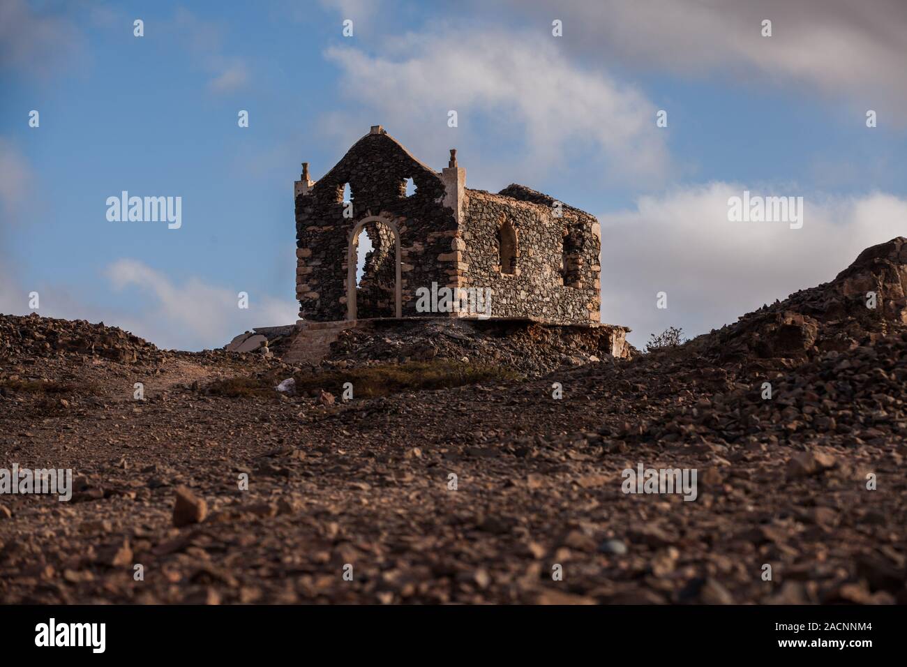 Kirchenruine Stockfoto