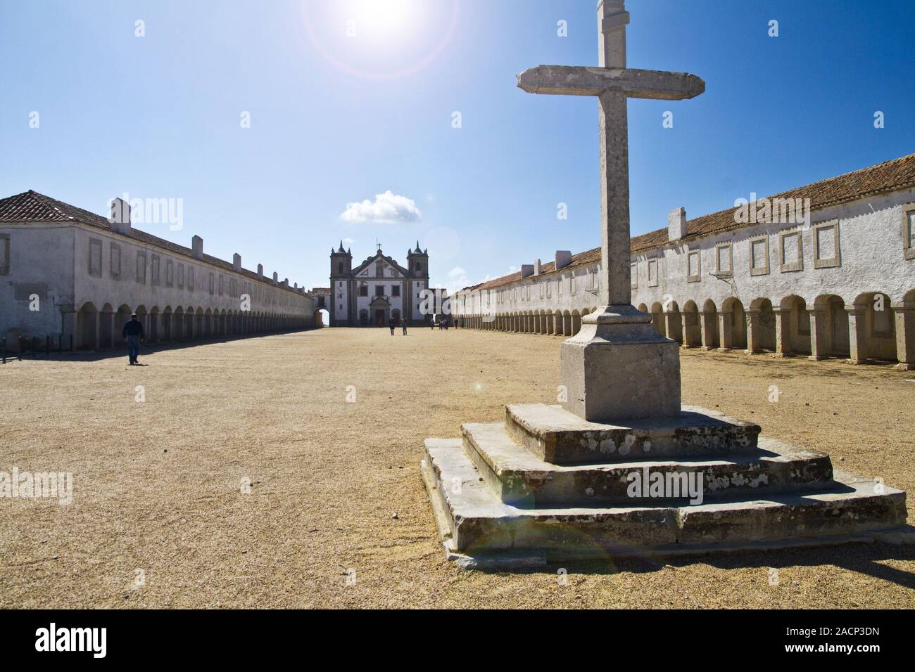 Religiöse Heiligtum von Kap Espichel Stockfoto