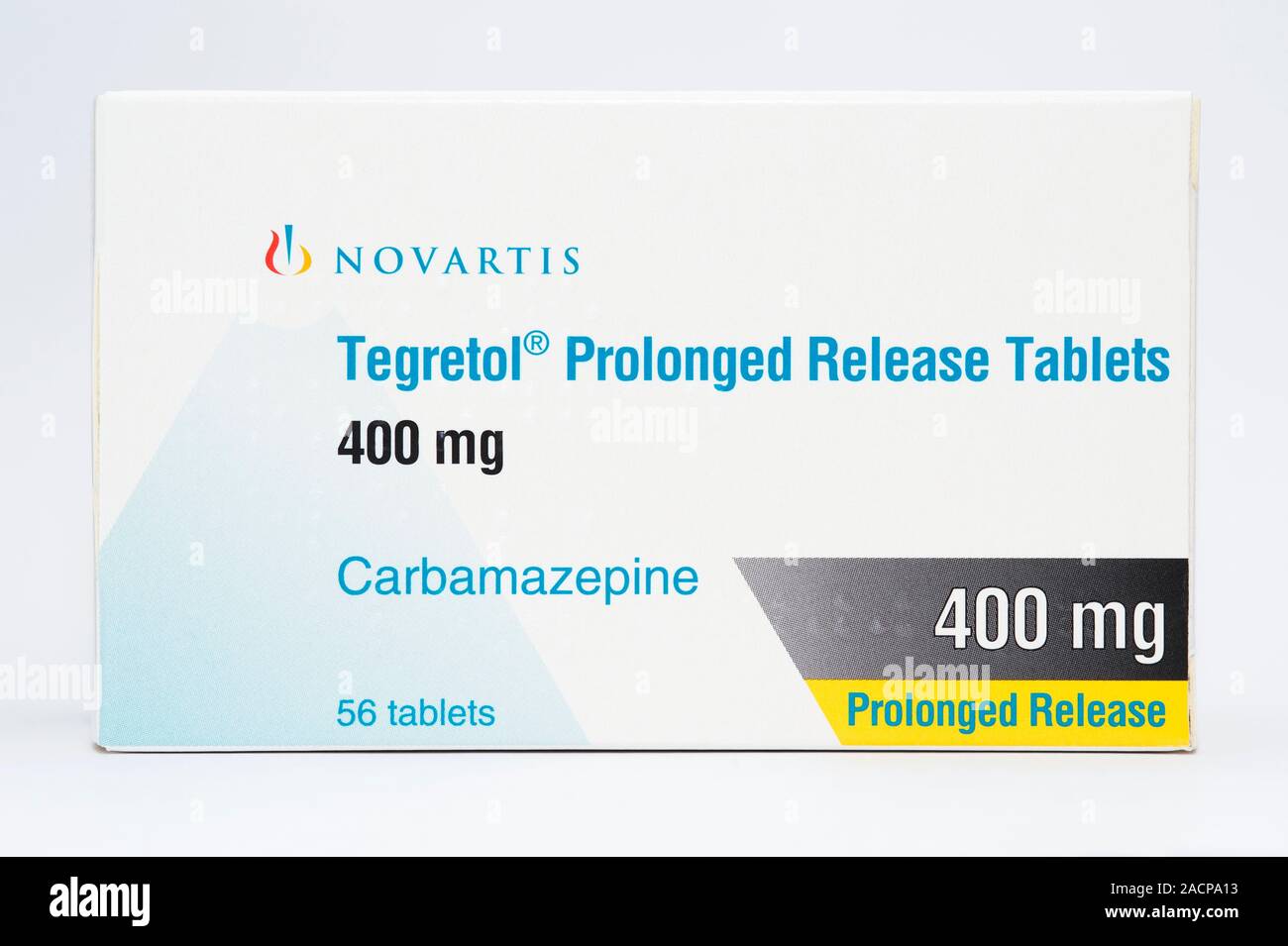 Tegretol anti-epilepsie Droge. Box mit Carbamazepin anti-antikonvulsive  Tabletten, die unter dem Namen Tegretol vermarktet, für die Behandlung von  Epilepsie. Ein Stockfotografie - Alamy