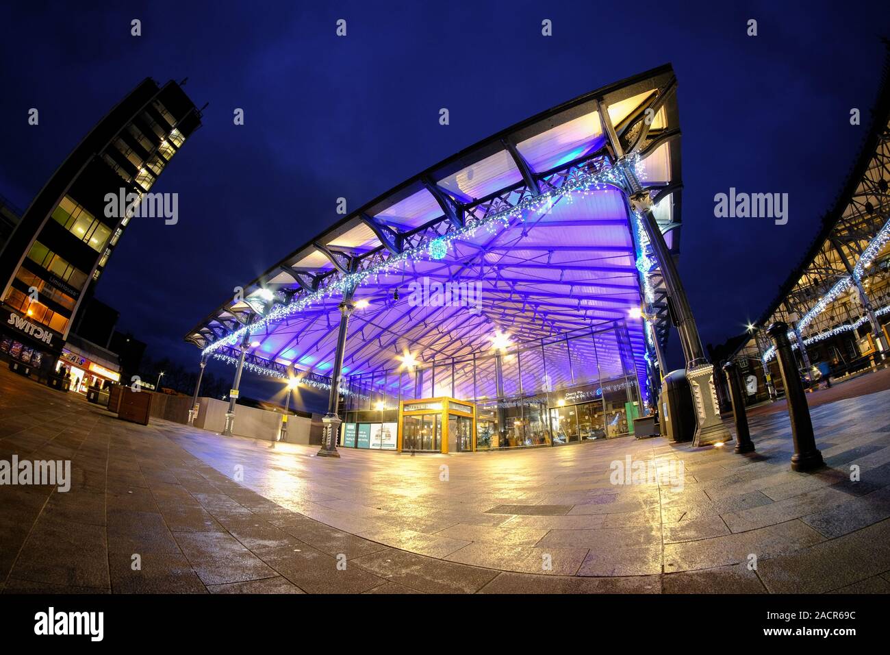 Preston's Victorian Halle renoviert Stockfoto