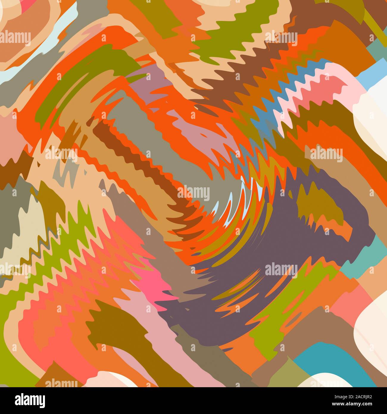 Retro Farbe Art. Kreative doodles mit verschiedenen Formen und Collage. Moderne abstrakte und grafische Formen und Elemente. Gut für Poster, Broschüre, druckt. Stockfoto