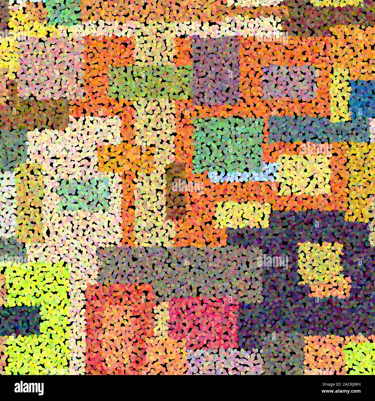 Retro Farbe Art. Kreative doodles mit verschiedenen Formen und Collage. Moderne abstrakte und grafische Formen und Elemente. Gut für Poster, Broschüre, druckt. Stockfoto