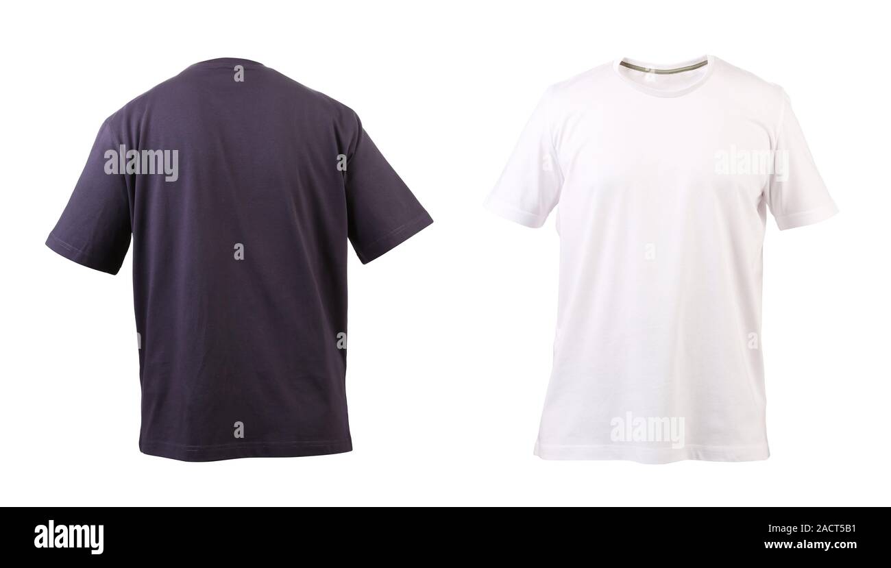 Blank T Shirt Template Front Back Stockfotos Und Bilder Kaufen Alamy
