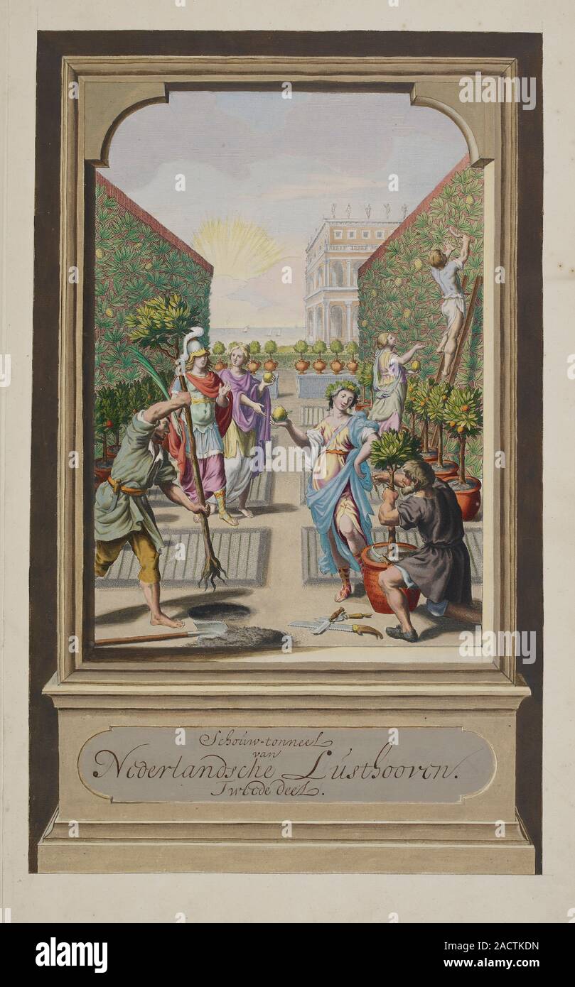 Flora, die Göttin der Blumen, eine Abbildung, die Flora, die Göttin der