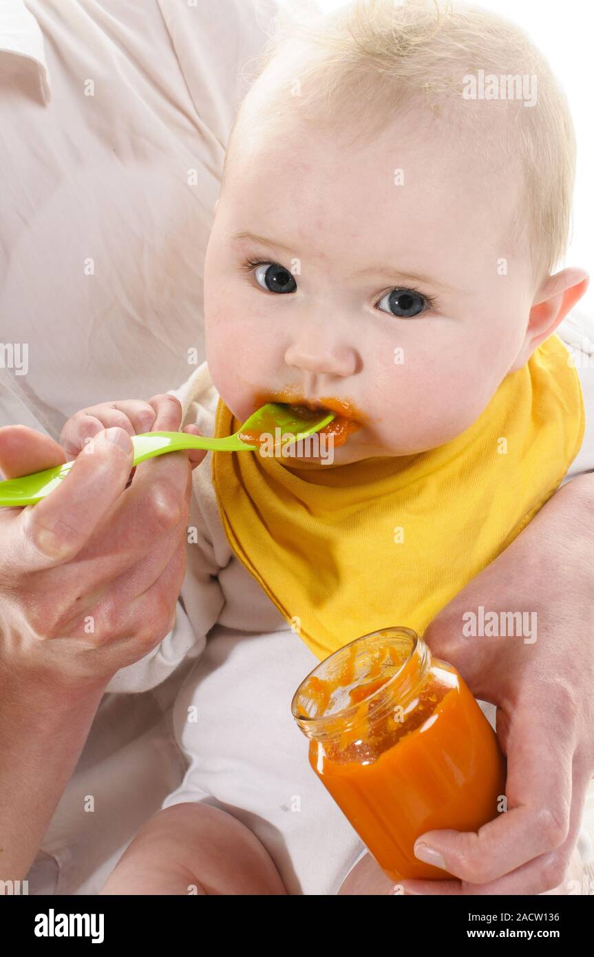Baby Brei Stockfoto