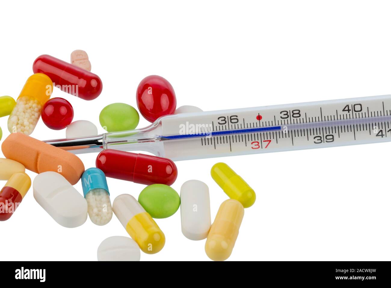 Fieberthermometer Stockfoto