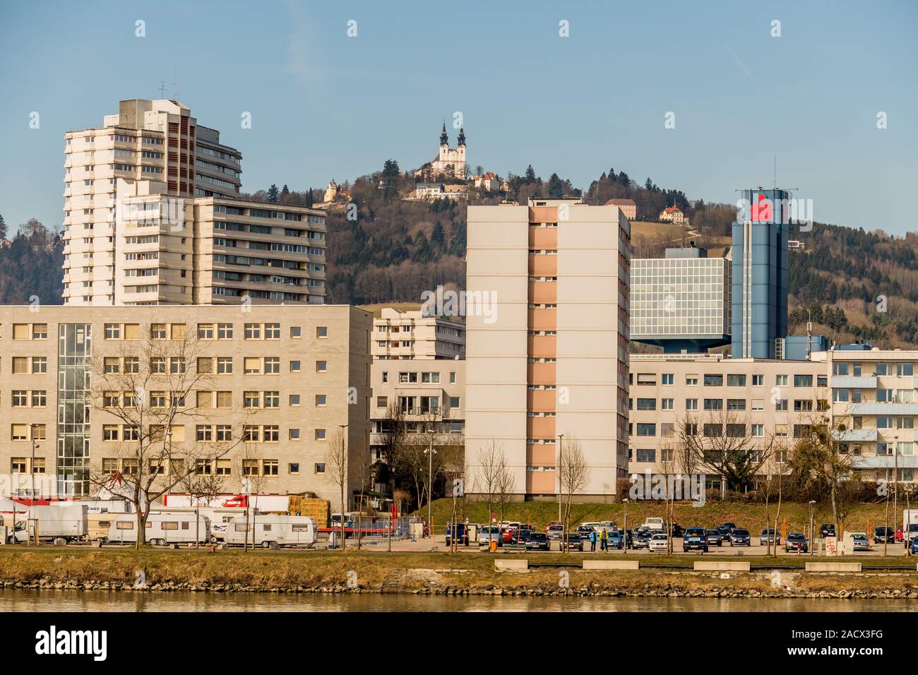 Österreich, Linz, Pöstlingberg Stockfoto