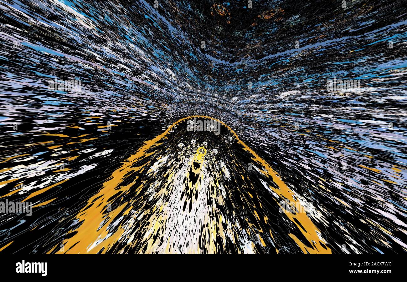 Grün farbenfrohe abstrakte Muster Stockfoto